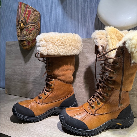 UGG Adirondack II Tall Winter Boots Shearling Waterproof Size 6 - Picture 5 of 11